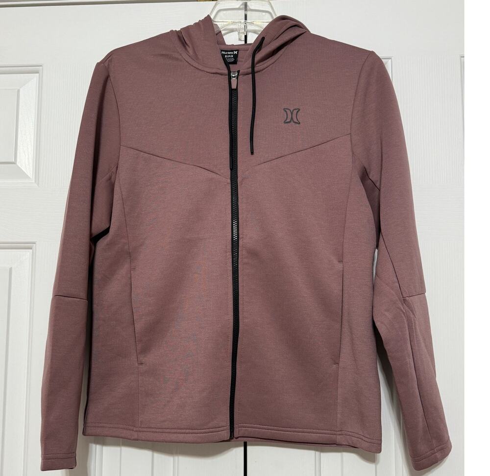 Hurley Women's Box Slub Zip Hoodie, Size S